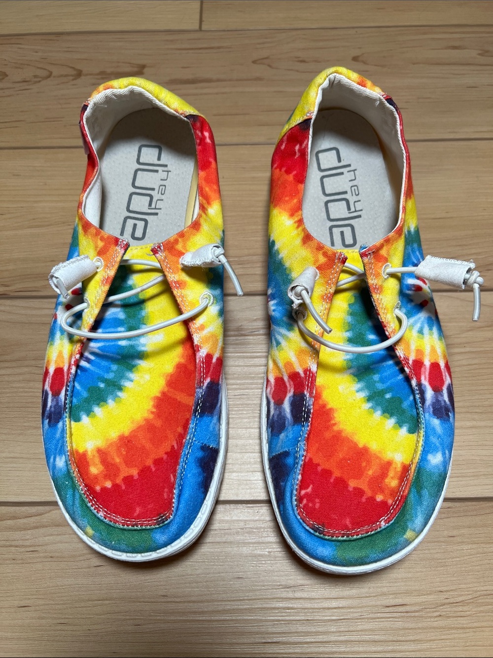 Wendy Hey Dude Mandala Tie-Dye Slip-On Shoes